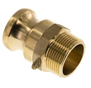 Wtyk złącza Camlock typ F, R 3", mosiądz      