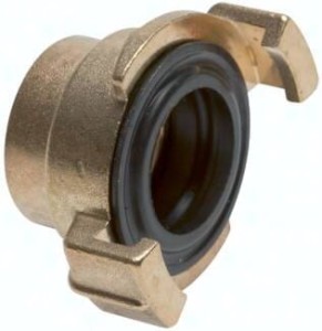 Złączka kłowa GEKA GW G 3/8" mosiądz  