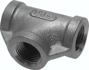 Trójnik GW Rp 3/4", 16 bar, stal nierdzewna   