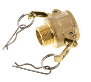 Złącze Camlock typ B, R 1/2", mosiądz