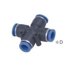 Czwórnik wtykowy ø 12