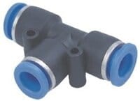 Trójnik wtykowy T redukcyjny ø 10x12x10 