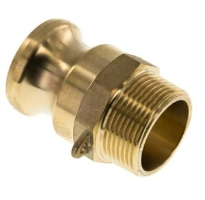 Wtyk złącza Camlock typ F, R 1 1/4", mosiądz  
