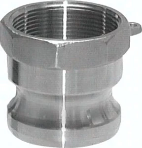 Wtyk złącza Camlock typ A, Rp 3", aluminium      