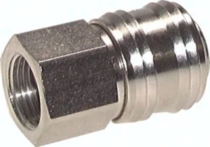 Szybkozłączka NW 7,2, GW G1/4" mosiądz niklowany  