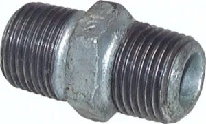Nypel gwintowany R 1 1/4" - R 3/4" żeliwo ocynkowane        