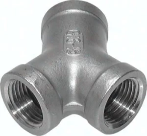 Trójnik Y GW Rp 1 1/4", 16 bar, stal nierdzewna   