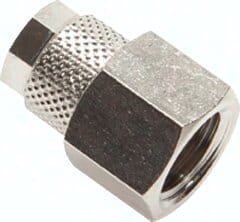 Złączka prosta skręcana GW G 3/8" - 6x4 mm    