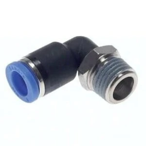 Złączka wtykowa kątowa R 1/4" Ø 6 (teflon)  