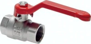 Zawór kulowy mosiężny Rp 1 1/2" PN25      