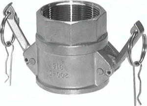 Złącze Camlock typ D, Rp 3/4", aluminium