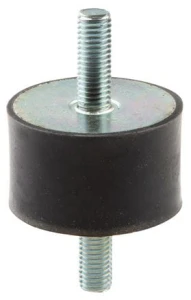 Wibroizolator gumowo-metalowy z obustronnym trzpieniem gwintowanym M8 - ø 30 / 30 mm    