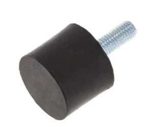 Wibroizolator gumowo-metalowy z jednostronnym trzpieniem gwintowanym M10 - ø 50 / 12 mm         
