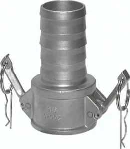 Złącze Camlock typ C, pod przewód 38 mm, aluminium   