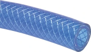 Przewód PVC zbrojony niebieski 9x15 mm, rolka 50mb  