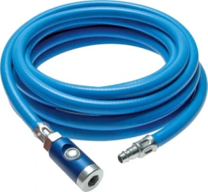 Przewód elastyczny ze zbrojeniem 11x6,3 mm z szybkozłączką bezpieczną NW 7,2, 5 mb 