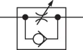 Zawór dławiąco-zwrotny hydrauliczny wymiary symbol.jpg